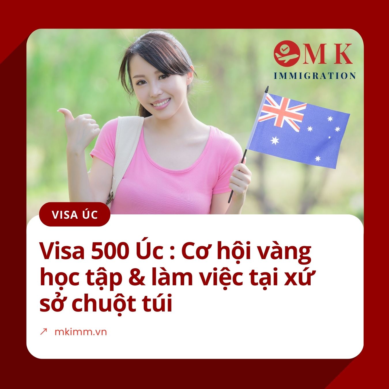 Chia sẻ về Visa 500 Úc - MK Immigration