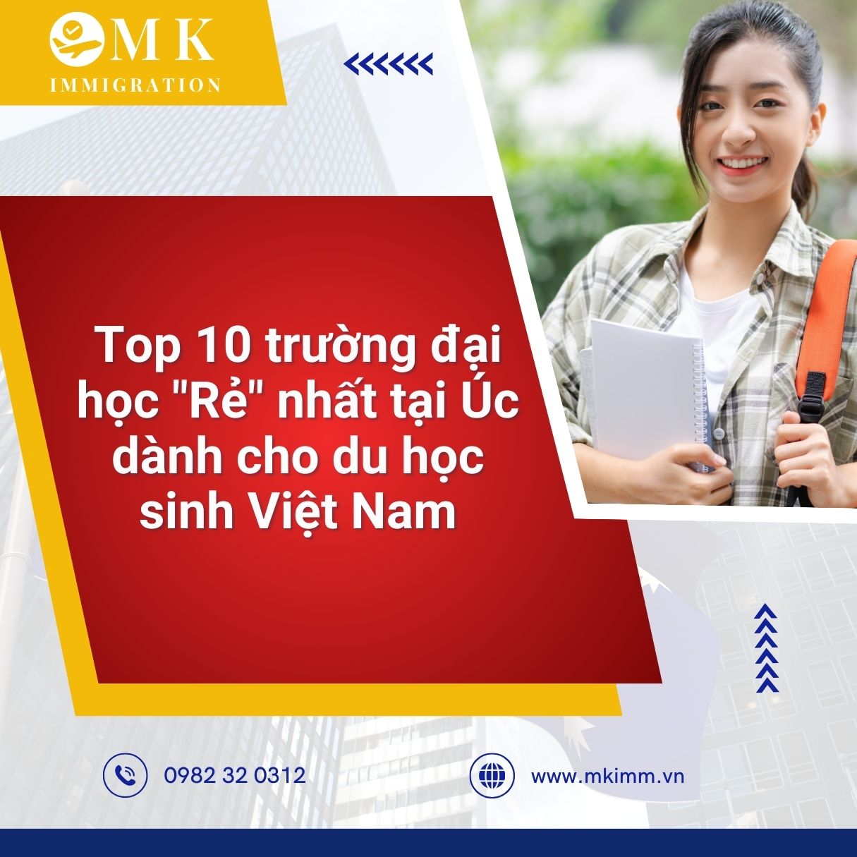 Top 10 trường đại học "Rẻ" nhất tại Úc