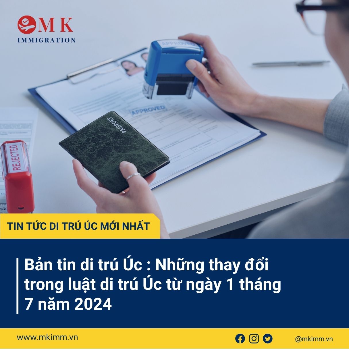 Bản tin di trú Úc : Những thay đổi trong luật di trú Úc từ ngày 1 tháng 7 năm 2024