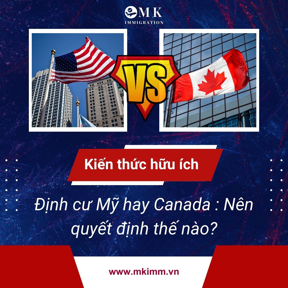 Định cư Mỹ hay Canada : Nên quyết định thế nào?