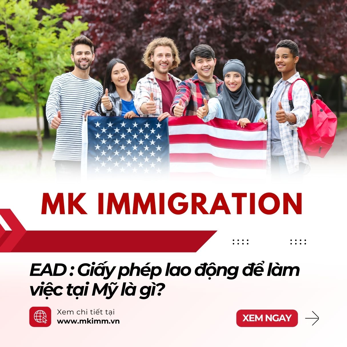 Giấy phép lao động Mỹ EAD là gì