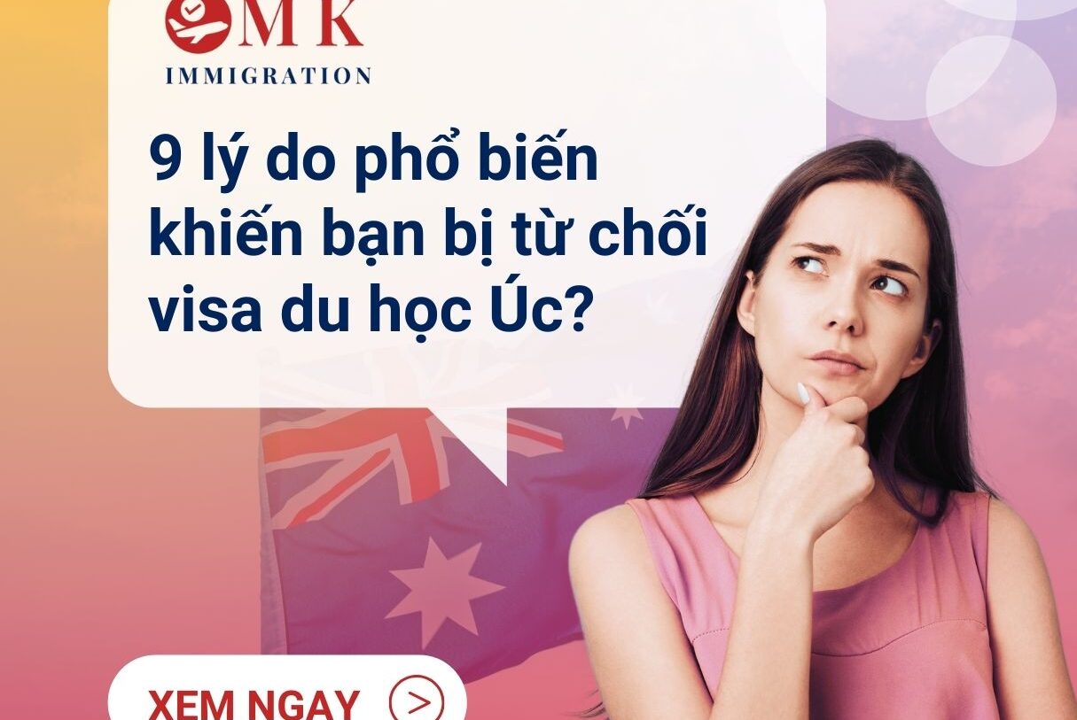 Lý do phổ biến khiến đơn visa du học Úc của bạn bị từ chối