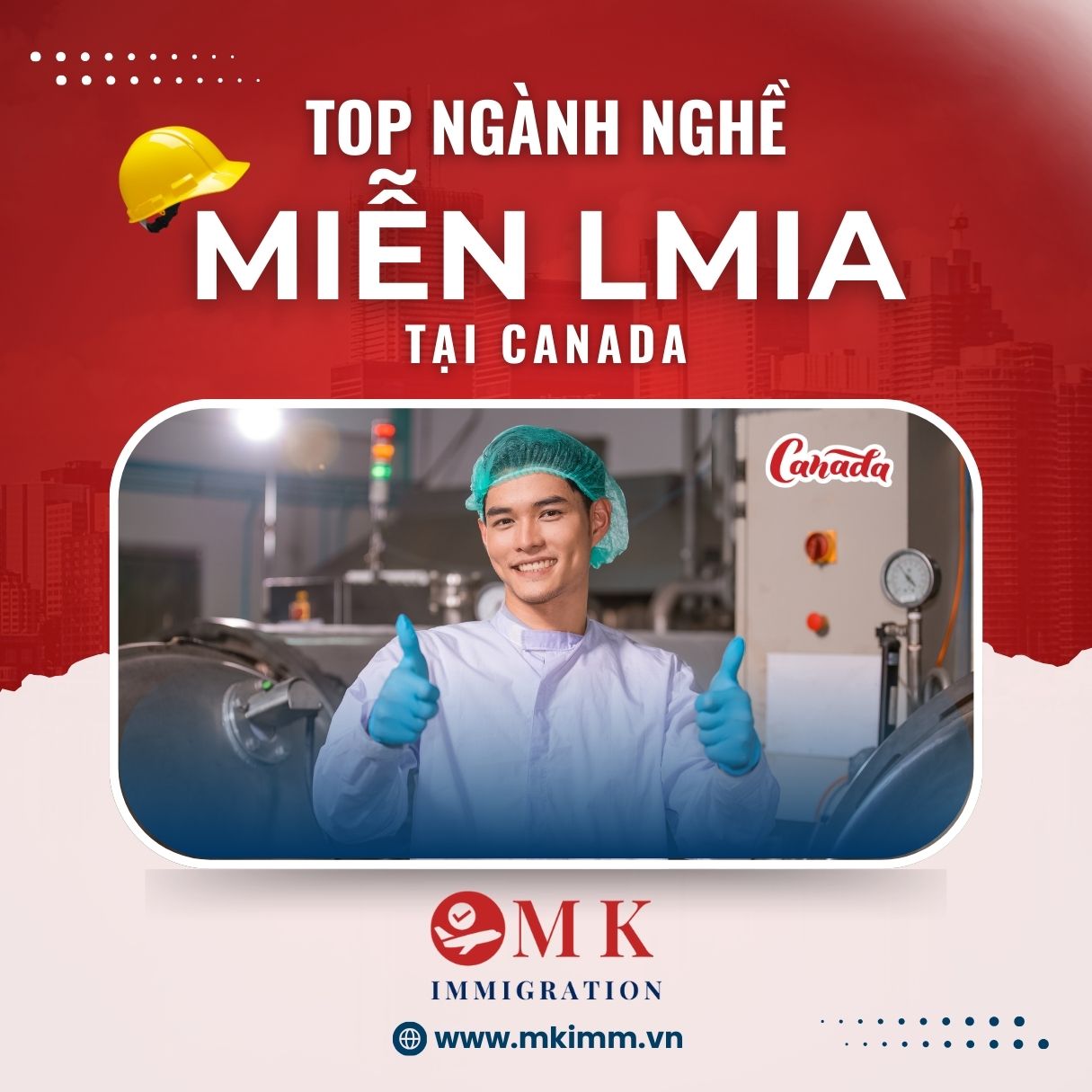 Những ngành nghề được miễn LMIA ở Canada