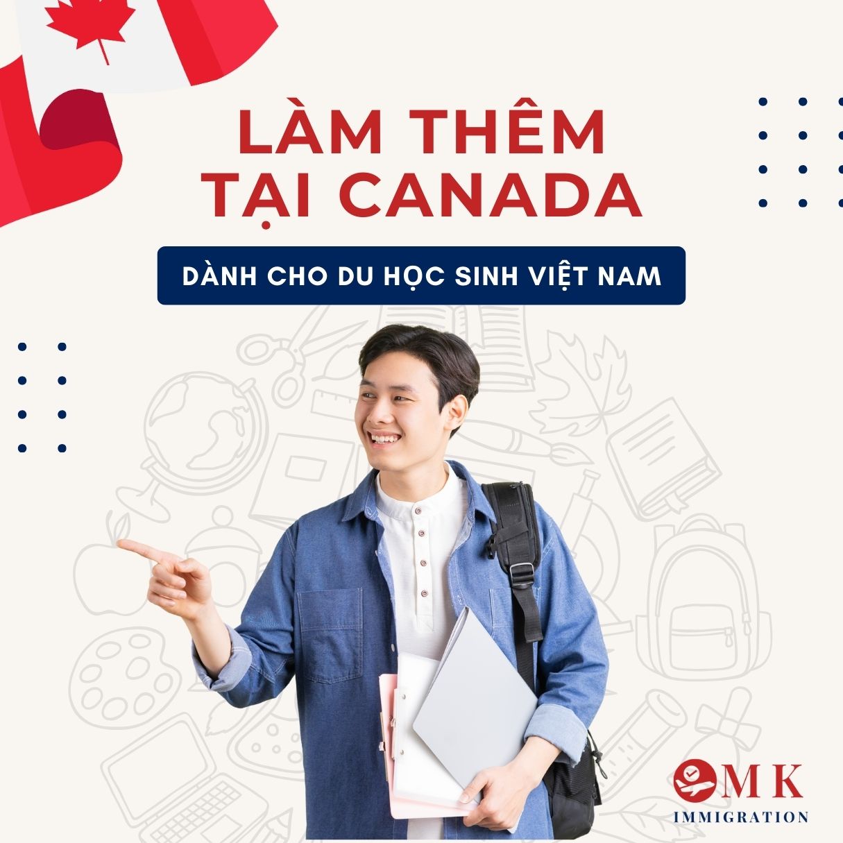 Làm thêm tại Canada dành cho du học sinh Việt Nam