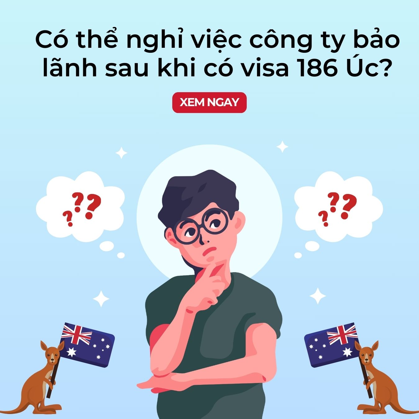 Nghỉ việc công ty bảo lãnh sau khi lấy visa 186 Úc?