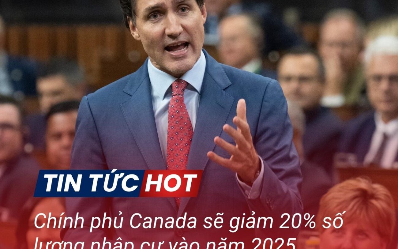 Chính sách mới của Canada điều chỉnh giảm nhập cư trong năm 2024 - 2025