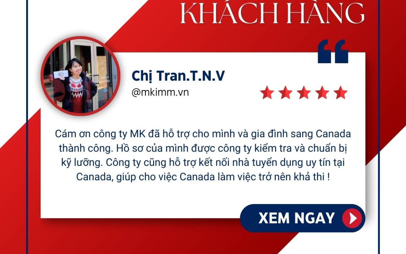 Chúc mừng Tran.T.N.V & gia đình định cư Canada thành công