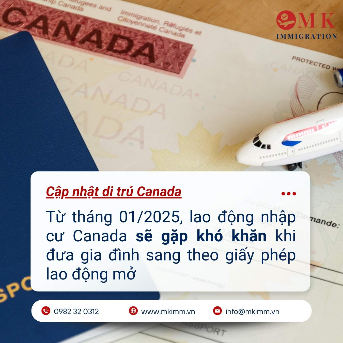 Thành viên gia đình của đương đơn work permit sẽ khó xin Open Work Permit tại Canada