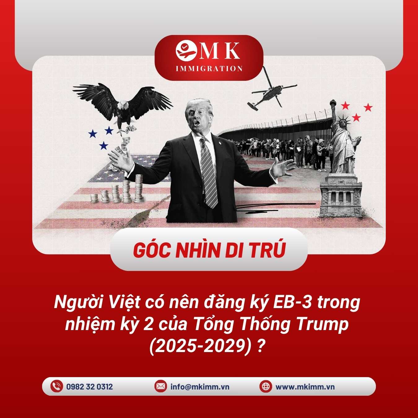 Gia đình Việt có nên đăng ký EB-3 thời Trump ?