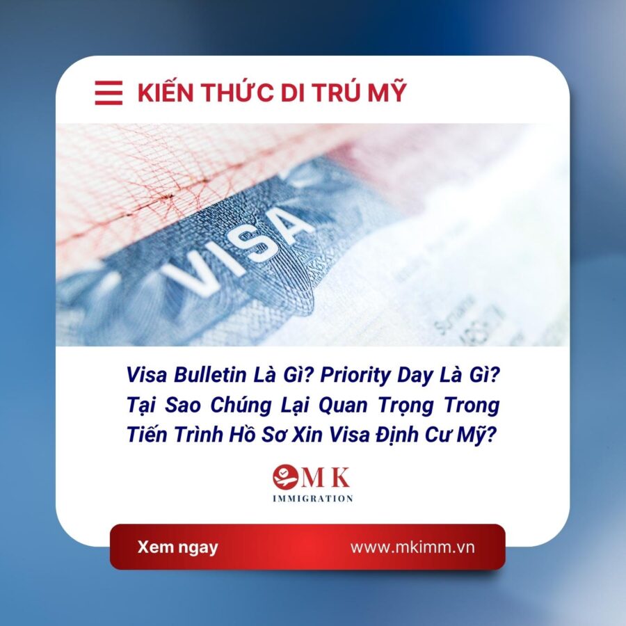 Visa Bulletin Là Gì? Priority Day Là Gì? Vai Trò Trong Xin Visa Định Cư Mỹ?