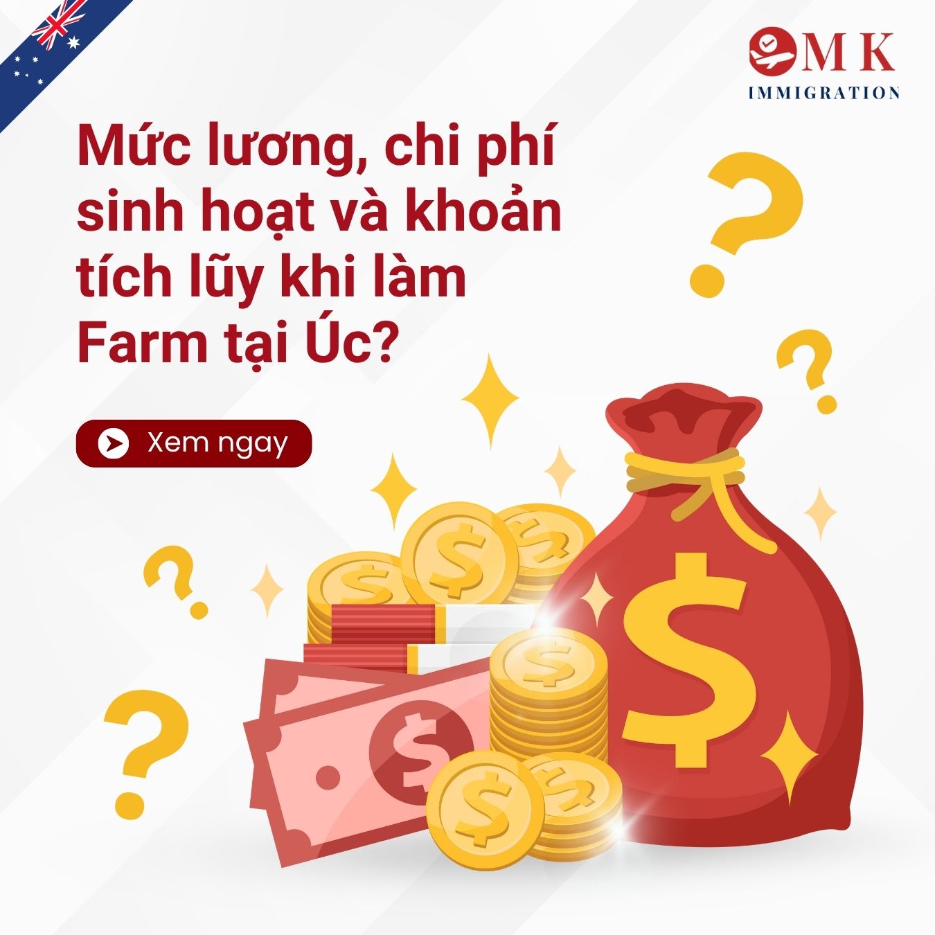 Mức lương, chi phí sinh hoạt và tích lũy khi làm farm tại Úc?