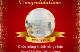 Chúc mừng khách hàng nhận Visa 18B Đức thành công (10/2025)