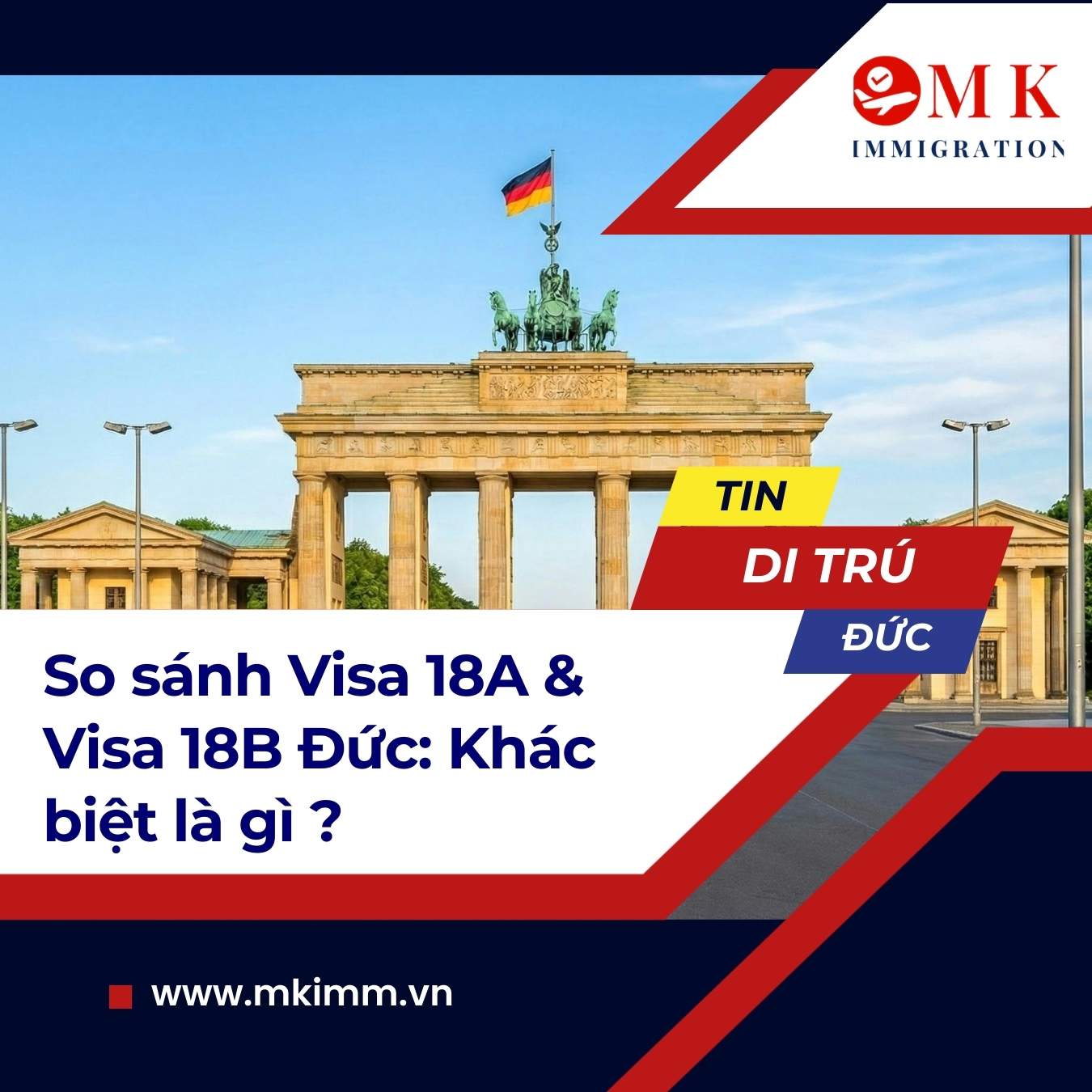 So sánh Visa 18A & Visa 18B Đức: Khác biệt là gì ?