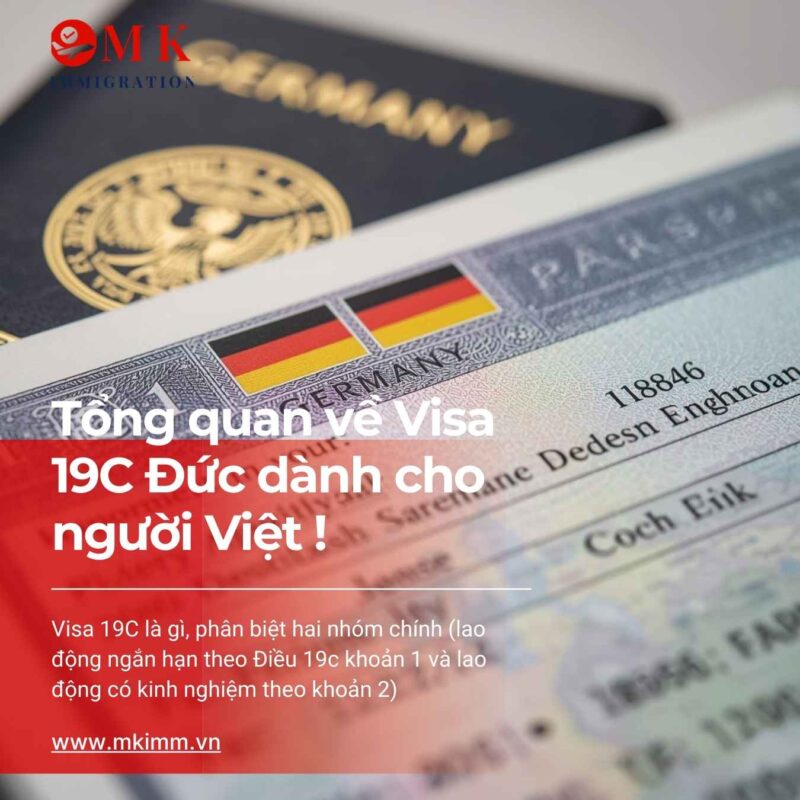 MK IMM VISA 19C DUC Tổng quan về Visa 19C Đức dành cho người Việt !