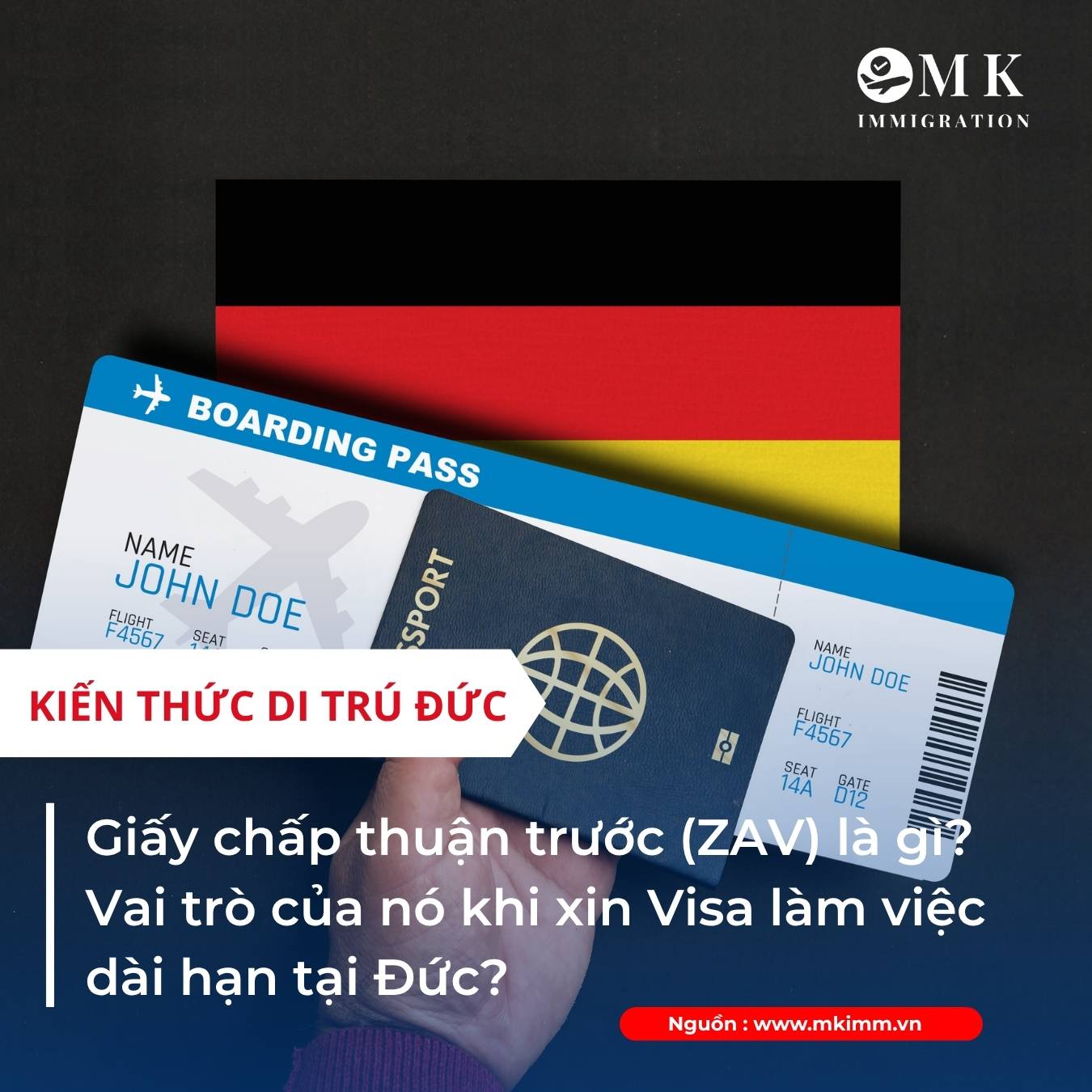 Giấy chấp thuận trước (ZAV) là gì? Vai trò của nó khi xin Visa 18B Đức?