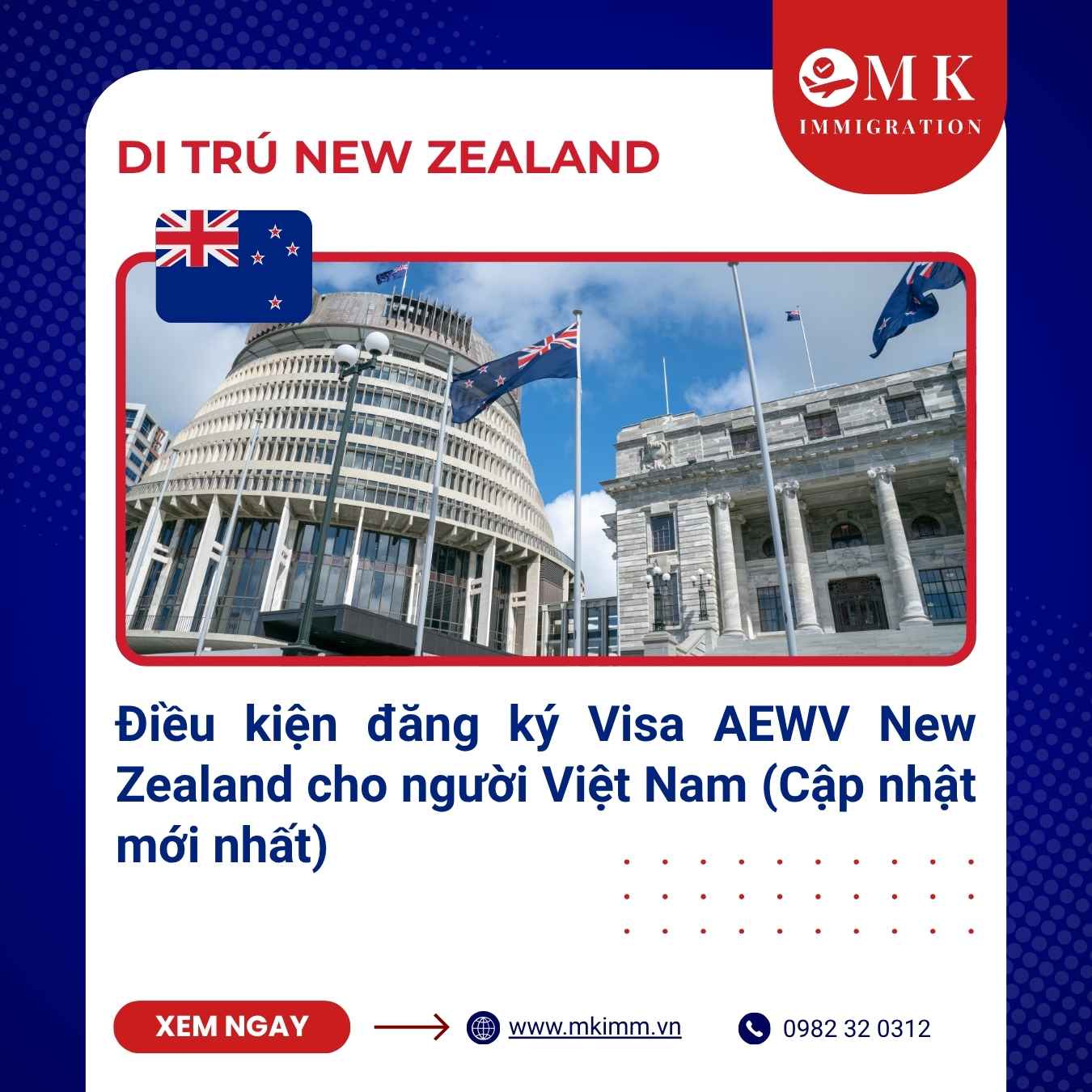 Điều kiện đăng ký Visa AEWV New Zealand cho người Việt Nam (Cập nhật mới nhất)