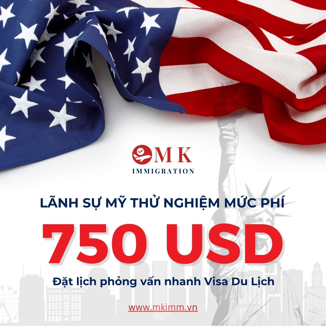 Thí điểm đặt lịch phỏng vấn nhanh visa du lịch Mỹ phí 750 USD