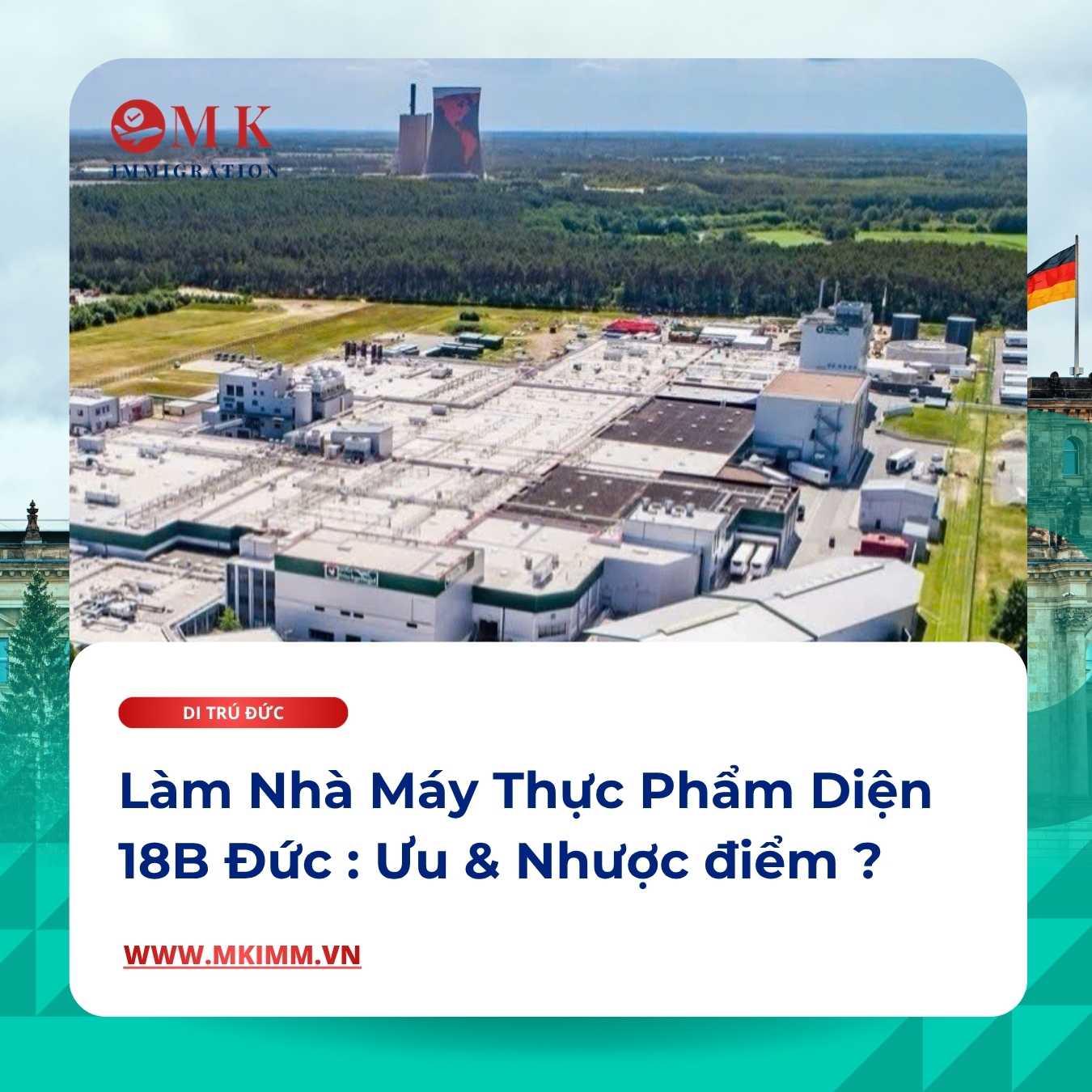 Có nên làm nhà máy thịt tại Đức diện 18B?