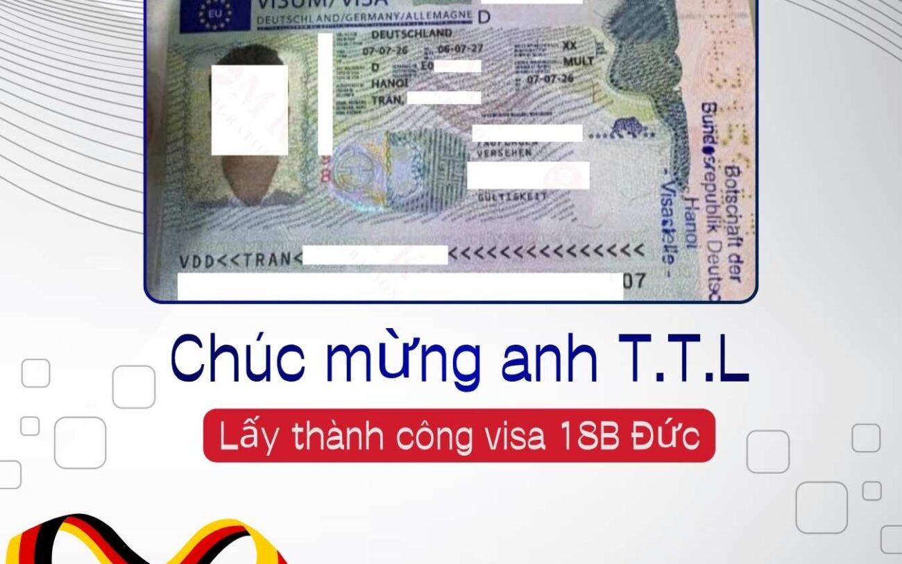 MK IMMIGRATION hỗ trợ anh T.T.L lấy visa thành công tháng 07 năm 2026