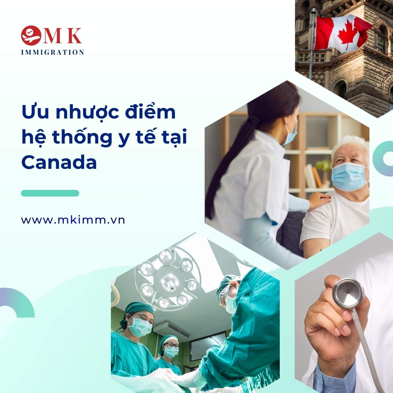 Ưu và nhược điểm hệ thống y tế Canada dành cho người Việt mới nhập cư?