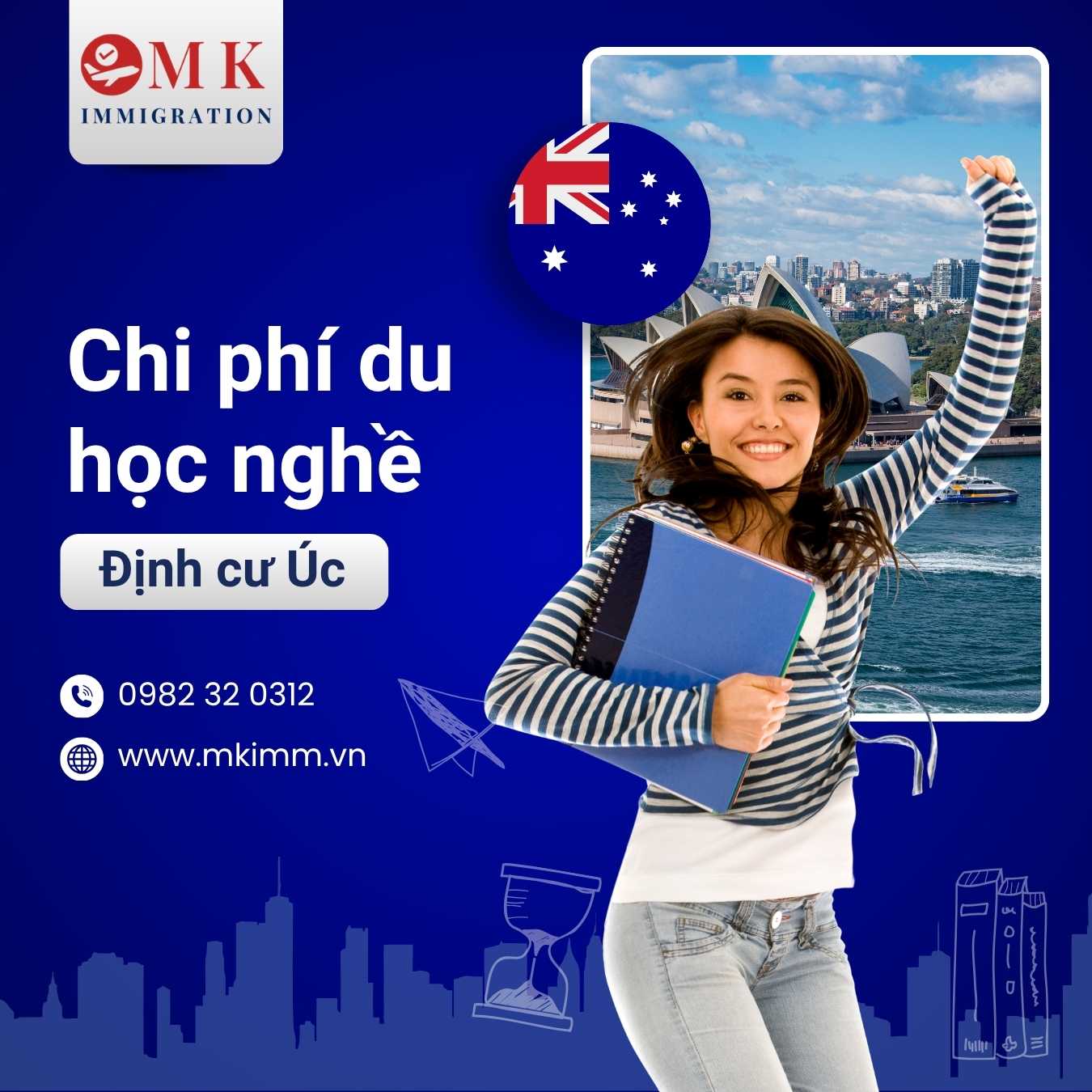 Chi phí học nghề tại Úc để định cư Úc là bao nhiêu ?