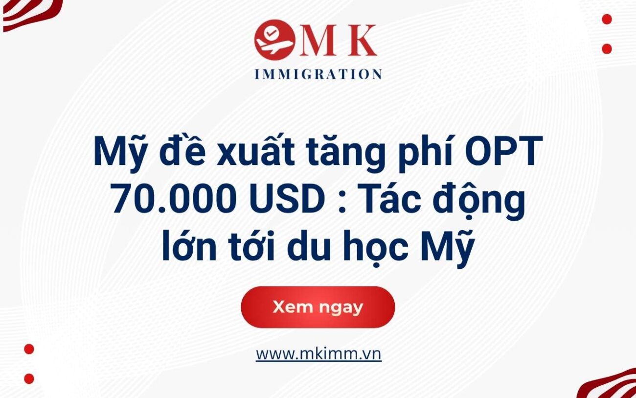Mỹ đề xuất tăng phí OPT 70.000 USD : Tác động lớn tới du học Mỹ