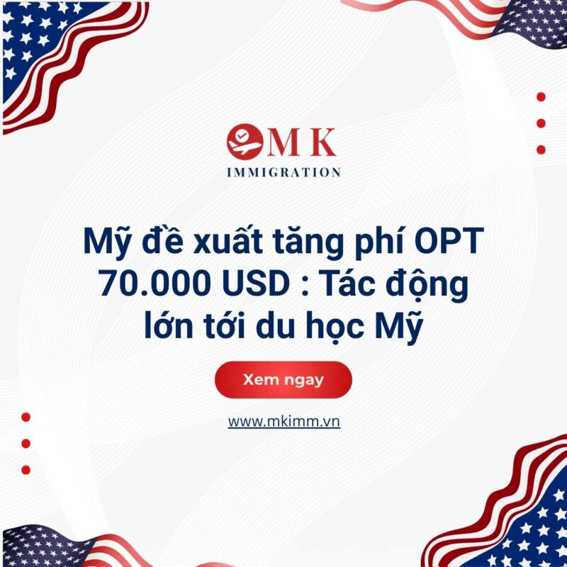 Mỹ đề xuất tăng phí OPT 70.000 USD : Tác động lớn tới du học Mỹ