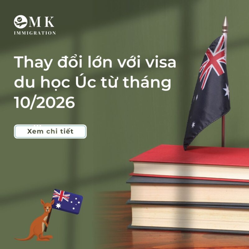 Thay đổi lớn với visa du học Úc từ tháng 10/2026 và lưu ý cho người Việt ?