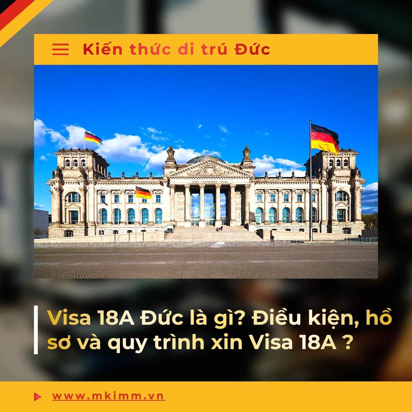 Visa 18A Đức là gì? Điều kiện, hồ sơ và quy trình xin Visa 18A ?Visa 18A Đức là gì? Điều kiện, hồ sơ và quy trình xin Visa 18A ?